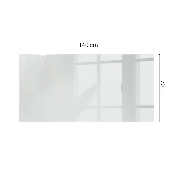 Rectangular table top Pure white