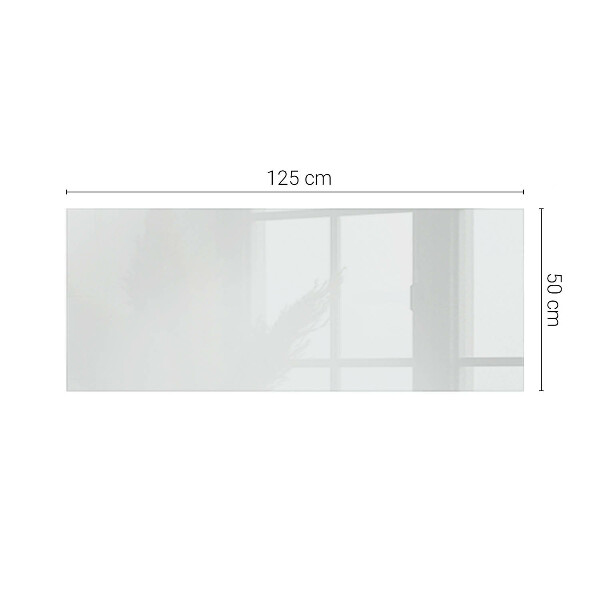 Rectangular table top Pure white