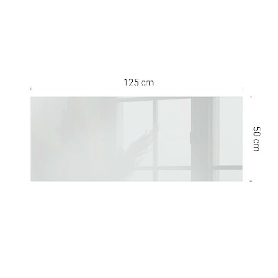 Rectangular table top Pure white