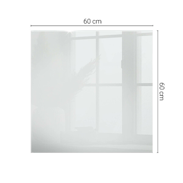 Rectangular table top Pure white