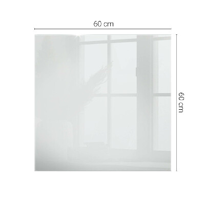 Rectangular table top Pure white