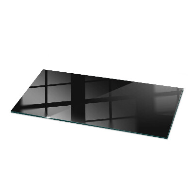 Rectangular table top Solid black elegant