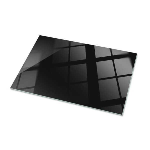 Rectangular table top Solid black elegant