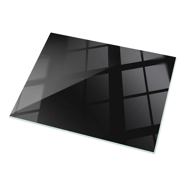 Rectangular table top Solid black elegant