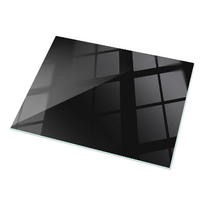 Rectangular table top Solid black elegant