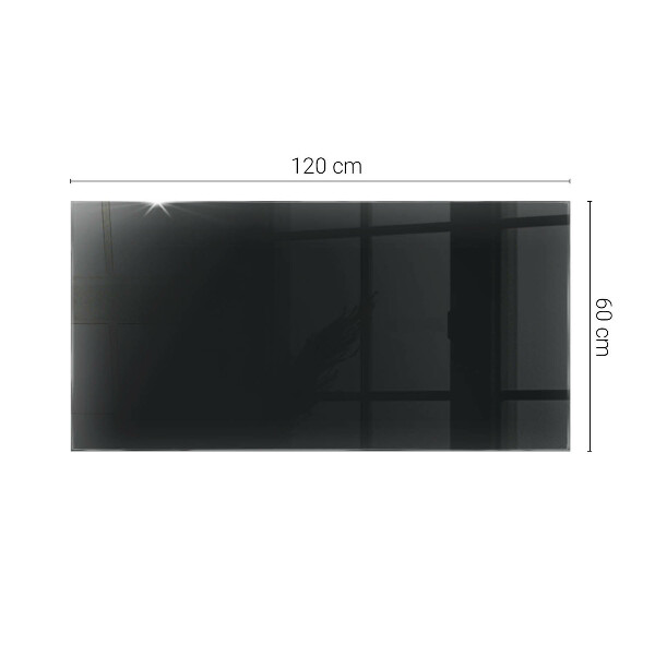 Rectangular table top Solid black elegant