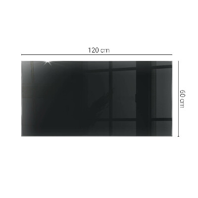 Rectangular table top Solid black elegant