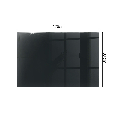 Rectangular table top Solid black elegant
