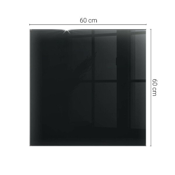 Rectangular table top Solid black elegant