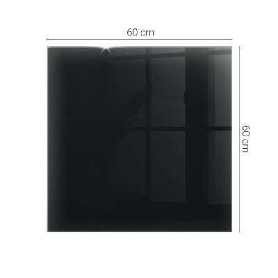 Rectangular table top Solid black elegant