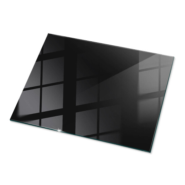 Rectangular table top Solid black elegant
