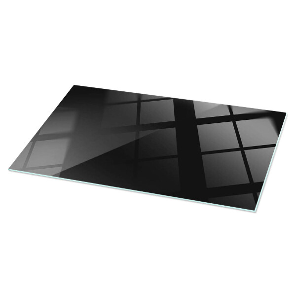 Rectangular table top Solid black elegant