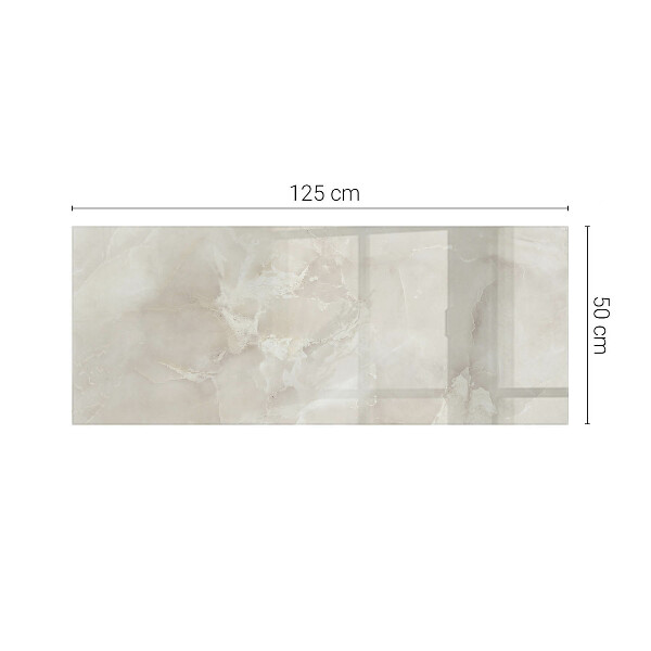 Rectangular table top Marble graphic composition