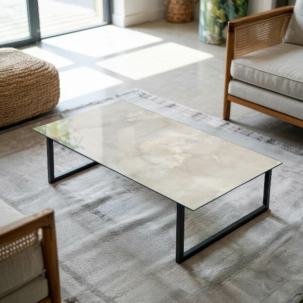 Rectangular table top Marble graphic composition