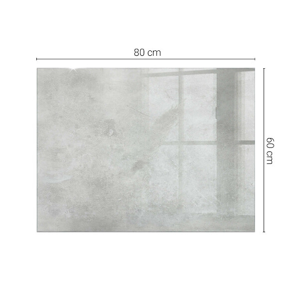 Rectangular table top Scratches on the concrete surface