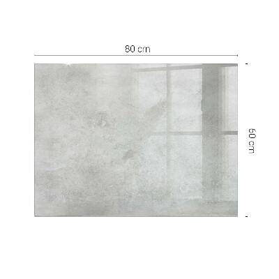 Rectangular table top Scratches on the concrete surface