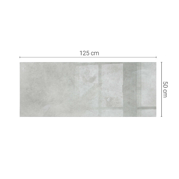 Rectangular table top Scratches on the concrete surface