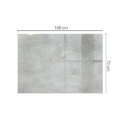 Rectangular table top Scratches on the concrete surface