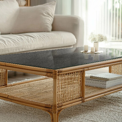 Rectangular table top Stone texture motif