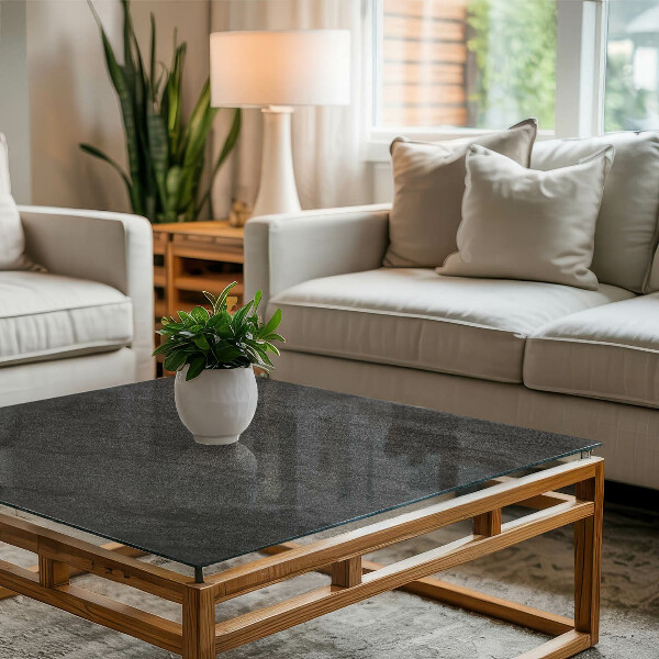Rectangular table top Stone texture motif