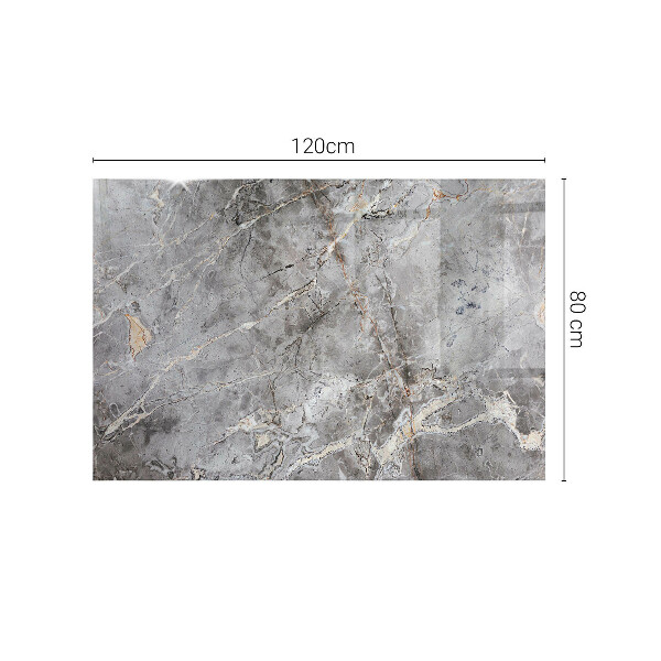 Rectangular table top Stylish marble pattern