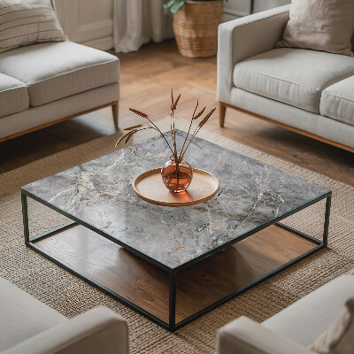 Rectangular table top Stylish marble pattern