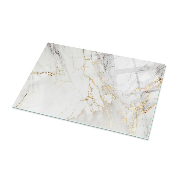 Rectangular table top Subtle marble veins