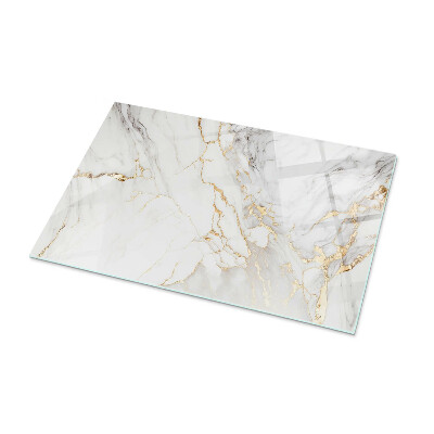 Rectangular table top Subtle marble veins