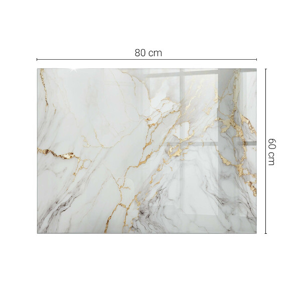 Rectangular table top Subtle marble veins