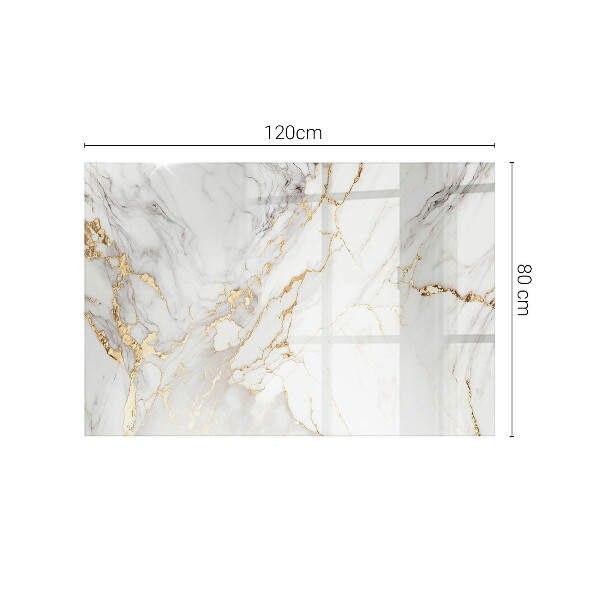Rectangular table top Subtle marble veins