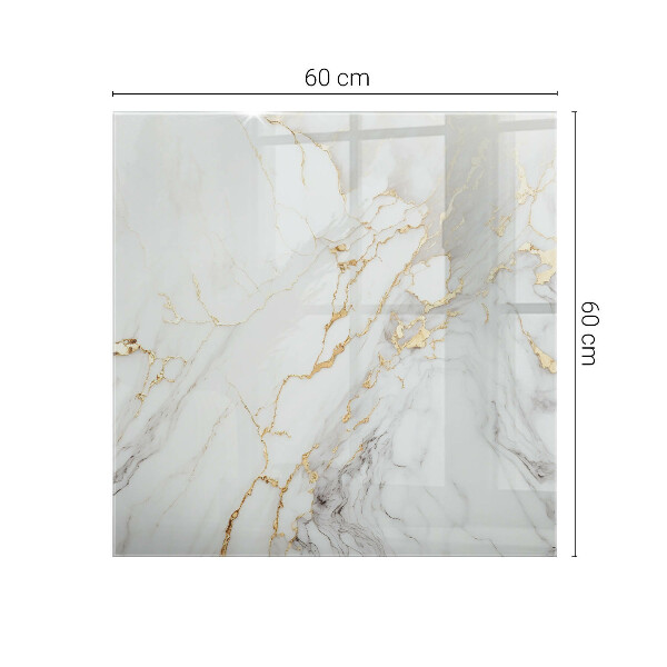 Rectangular table top Subtle marble veins