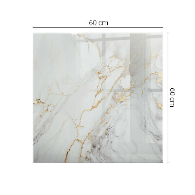 Rectangular table top Subtle marble veins