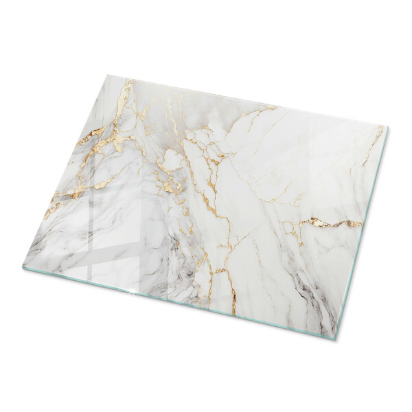 Rectangular table top Subtle marble veins