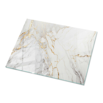Rectangular table top Subtle marble veins