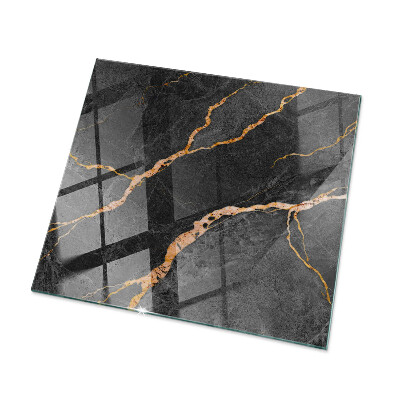 Rectangular table top Marble veins in design