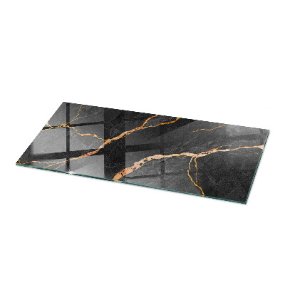 Rectangular table top Marble veins in design