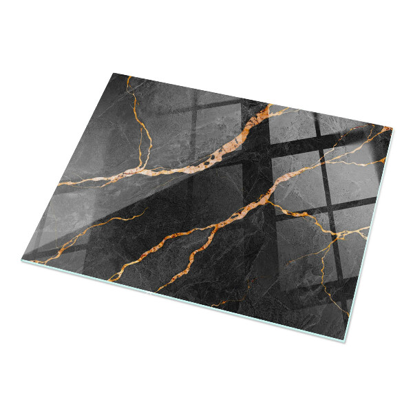 Rectangular table top Marble veins in design