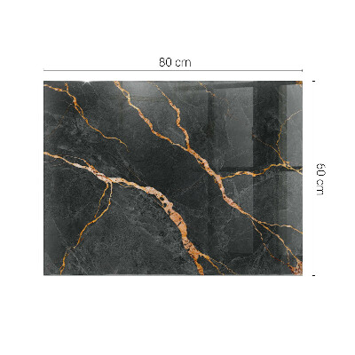 Rectangular table top Marble veins in design