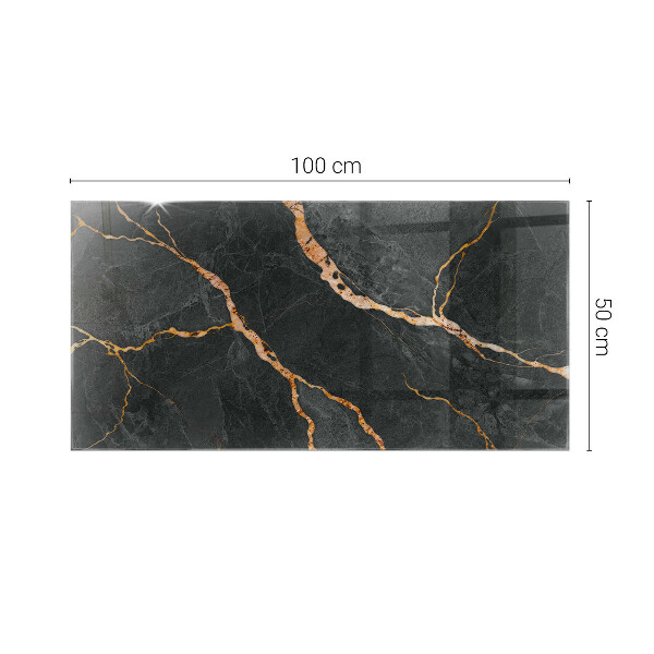 Rectangular table top Marble veins in design