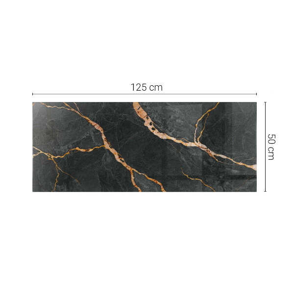 Rectangular table top Marble veins in design