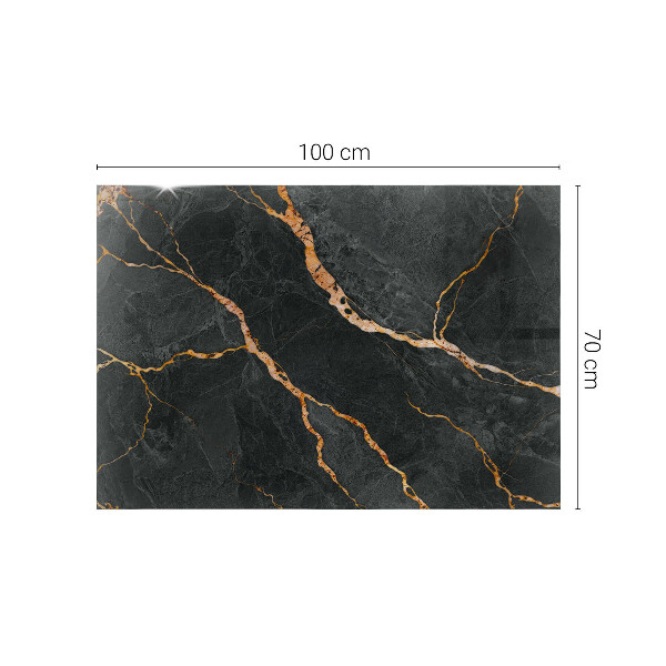 Rectangular table top Marble veins in design