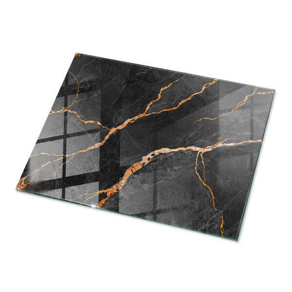 Rectangular table top Marble veins in design