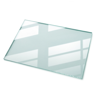 Rectangular transparent table top