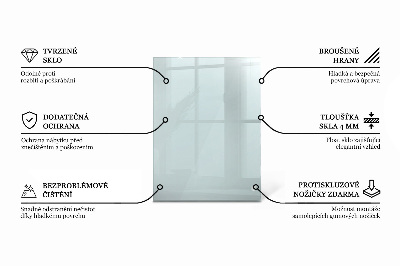 Rectangular transparent table top