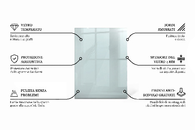 Rectangular transparent table top