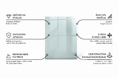Rectangular transparent table top