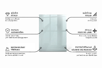 Rectangular transparent table top