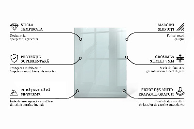 Rectangular transparent table top