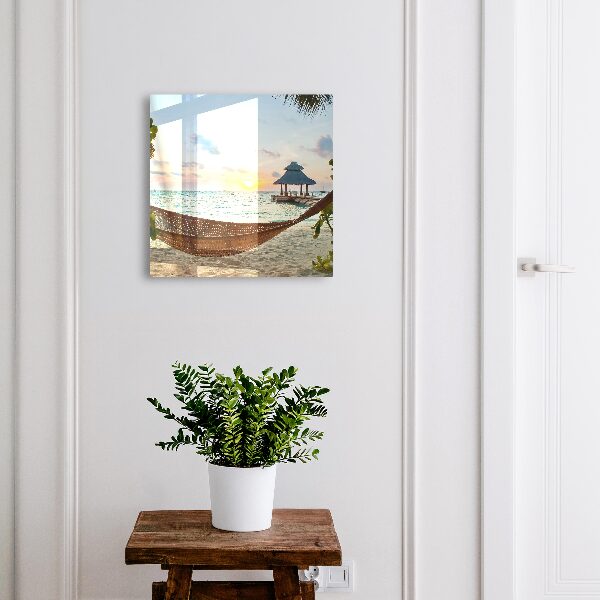 Key cabinet for wall Relaxing on the beach