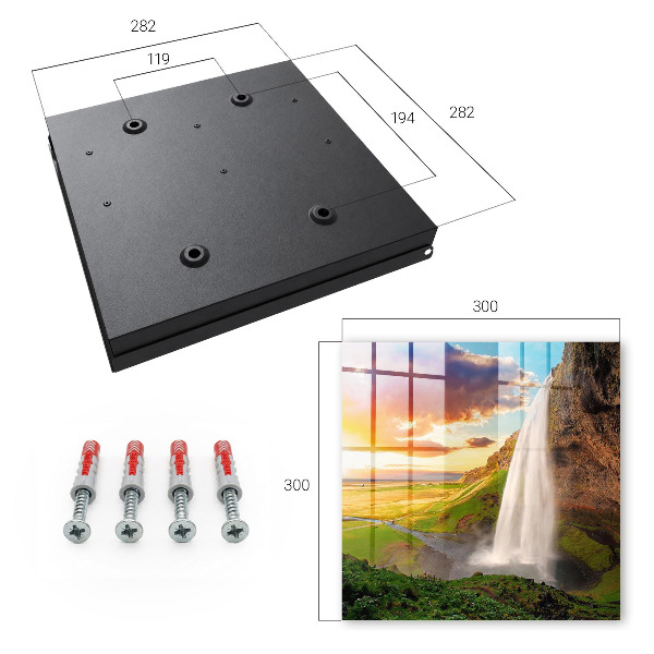 Key box Breathtaking landscape